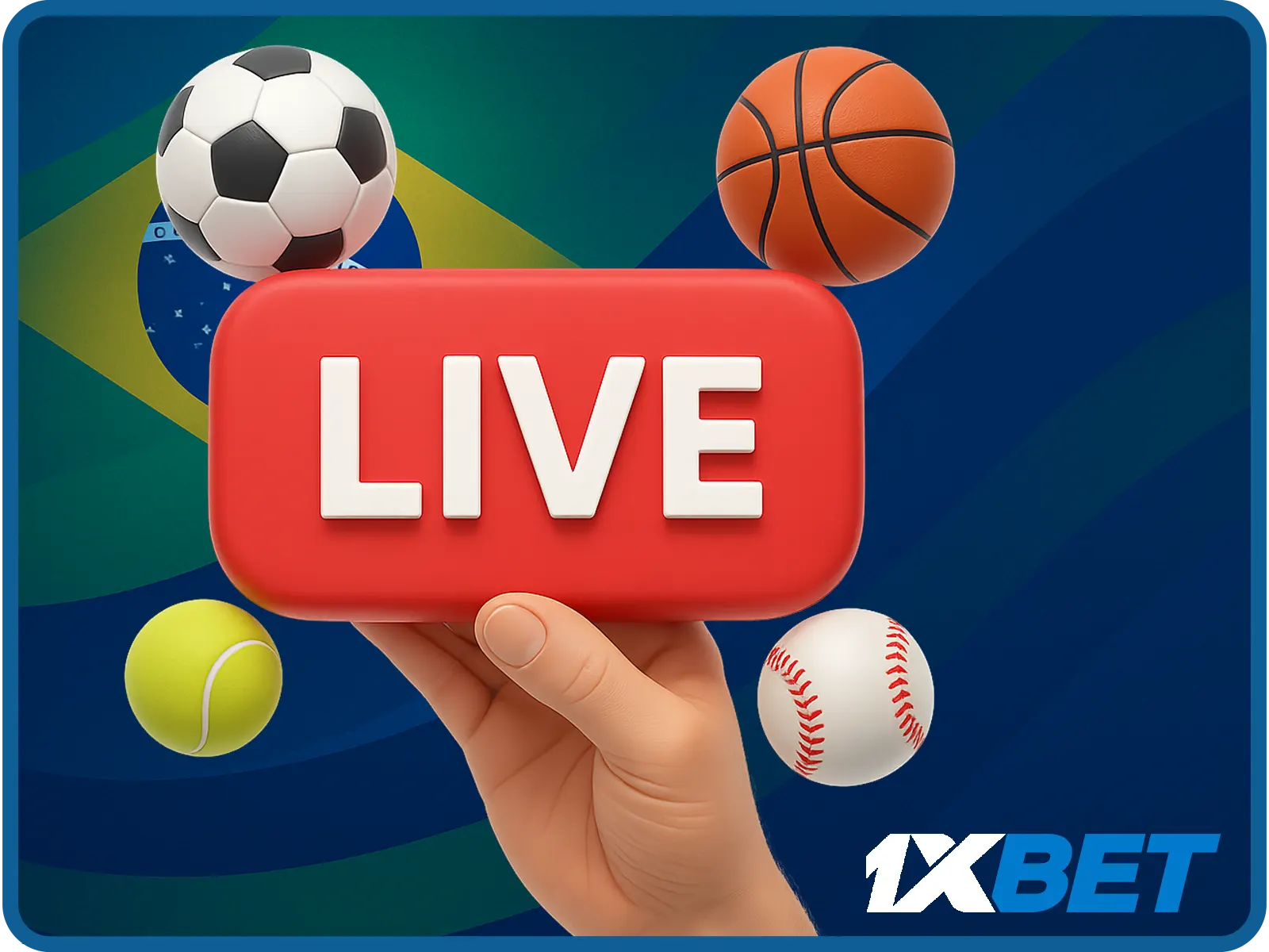 Apostas ao vivo na 1xbet